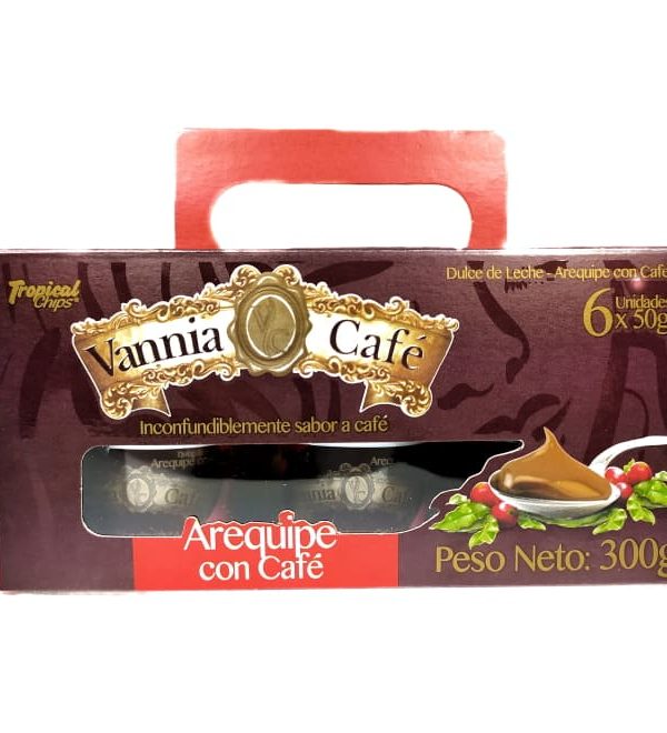 Arequipe de caf&eacute; 50gr 6 unid