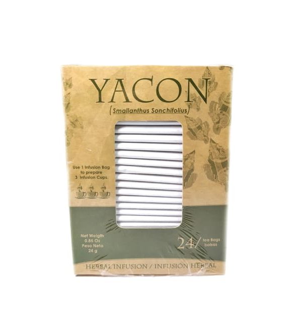 Aromática de yacón 24 bolsitas