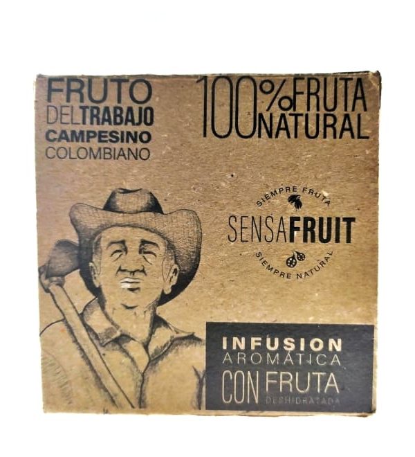 Aromática fruta deshidratada 6 unds
