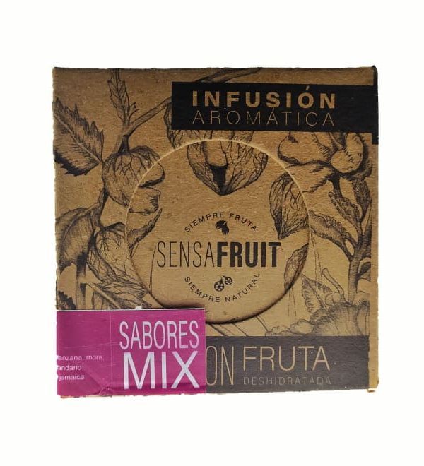 Aromática fruta deshidratada 6 unds