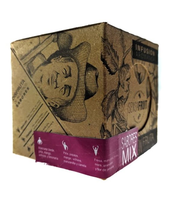 Aromática fruta deshidratada 6 unds