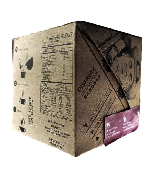 Aromática fruta deshidratada 6 unds