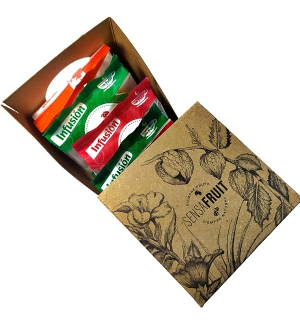 Aromática fruta deshidratada 6 unds