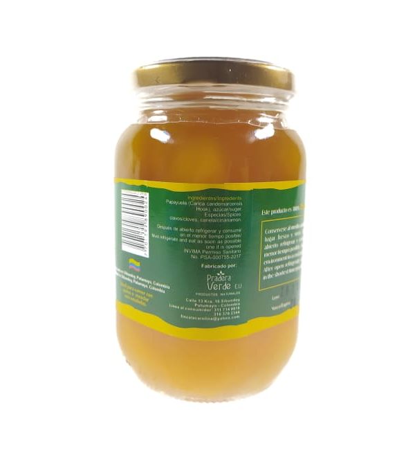 Dulce de chilacuán en almíbar 390gr