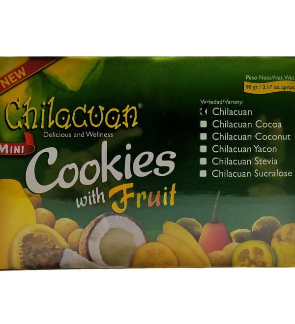 Galleticas de chilacuán con frutas 90gr