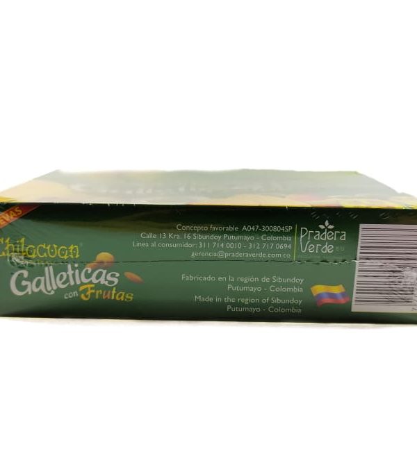 Galleticas de chilacuán con frutas 90gr