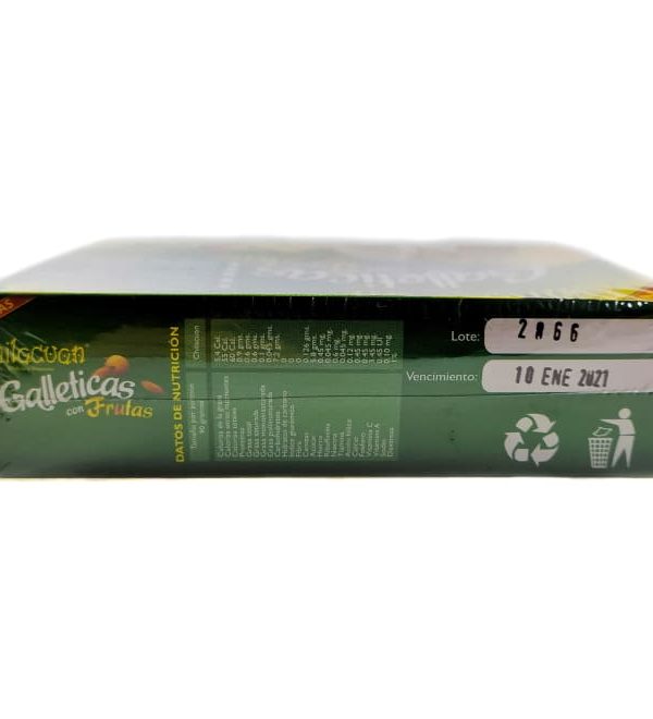 Galleticas de chilacuán con frutas 90gr