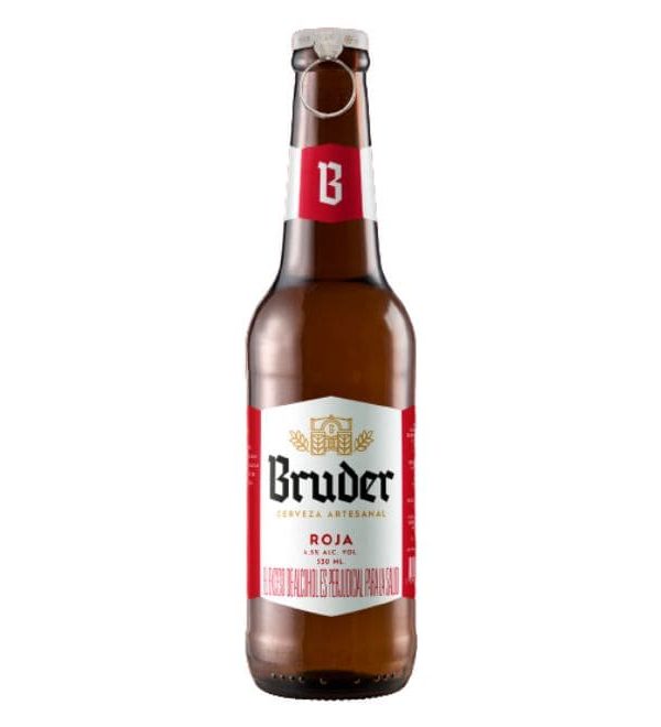 Cerveza Artesanal Bruder Roja