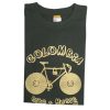Camiseta Urbana Medellín - Colombia bike music - verde militar